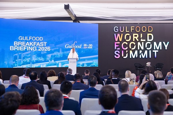 Dubai International Chamber showcases local food sector opportunities at Gulfood 2026.