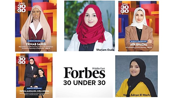 Khalifa University Researchers Named to Forbes 30 Under 30 List