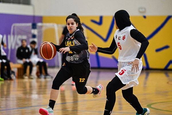 Seven teams from six countries compete in women’s basketball at Arab Women’s Sports Tournament