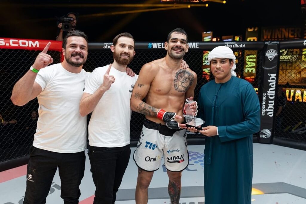 Brazilian Machado wins 67th edition of UAE Warriors martial arts championship