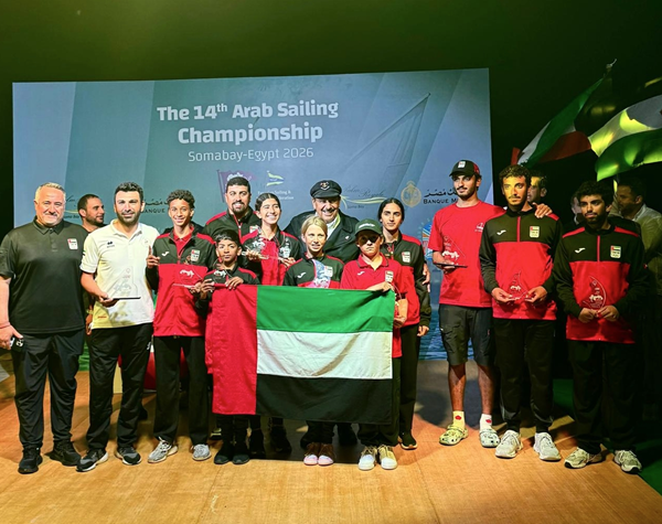 Modern Sailing Team Wins 10 Medals at Egypt Arab Championship