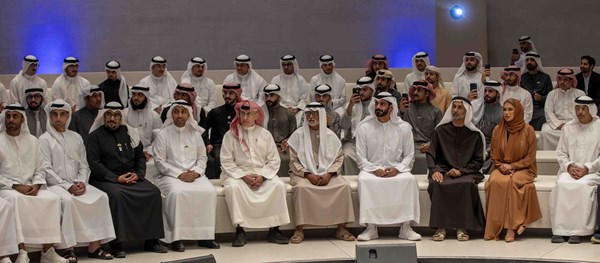 Nahyan bin Mubarak meets Kuwaiti and Emirati youth at Zayed National Museum