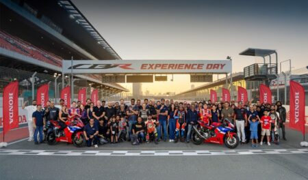 Honda Hosts CBR Experience Day at Dubai Autodrome with Isle of Man TT Riders John McGuinness MBE and Dean Harrison