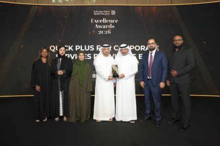 Ajman Free Zone Names Quickplus Business Consultants Its Top Grossing Partner for 2026