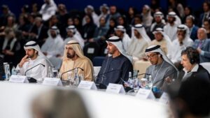 Dubai ruler and Abu Dhabi leader open World Scientists Summit