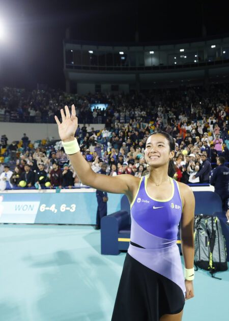 Eala Wins on Day Three of Mubadala Abu Dhabi Open